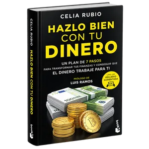 Portada de Hazlo bien con tu dinero, de Celia Rubio